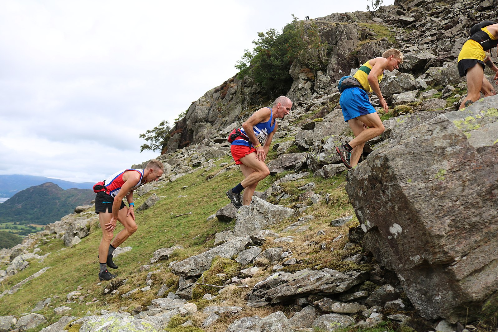 Photo of people doing the Rombalds Stride